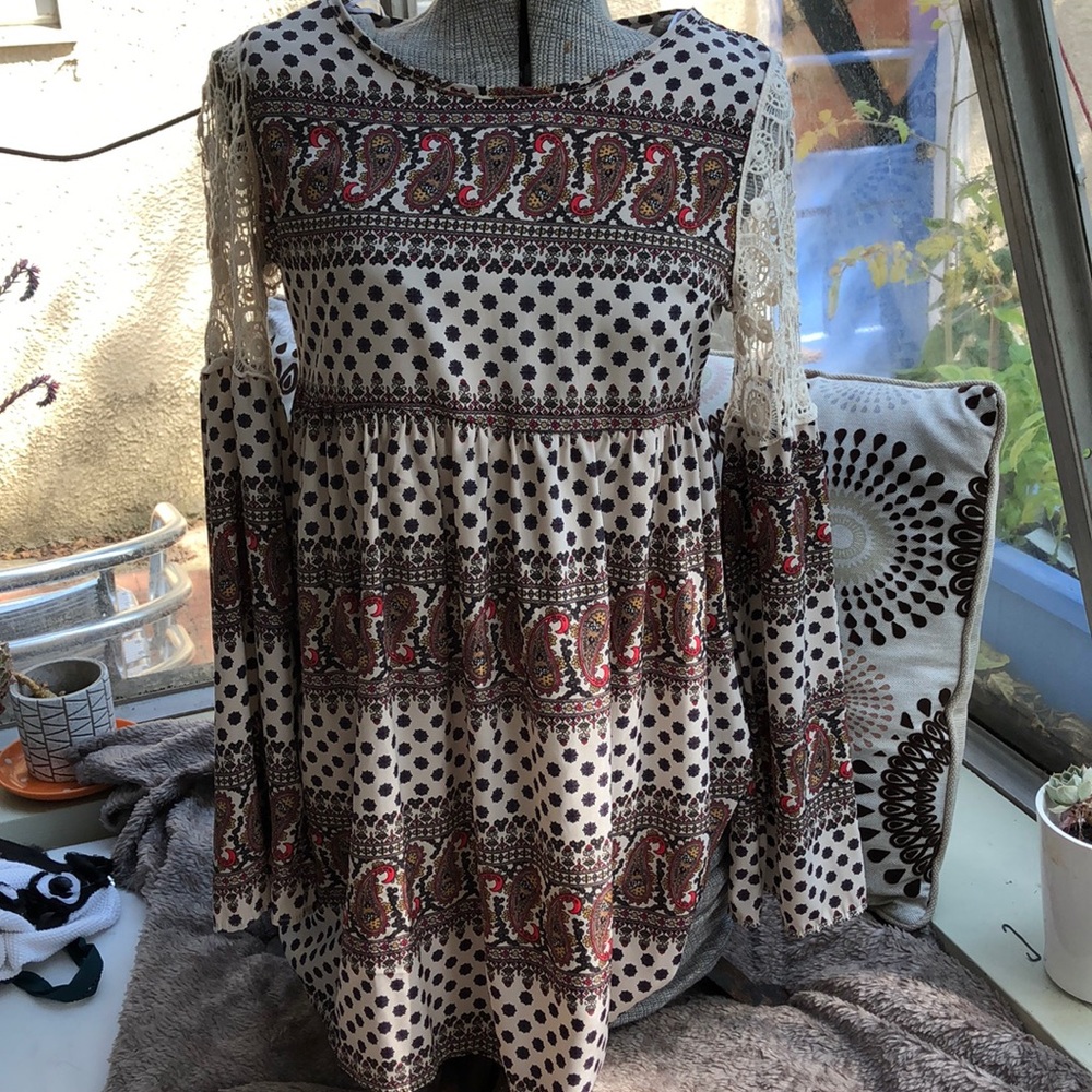 Long sleeved dress